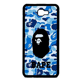 Ốp in cho Samsung Galaxy J5 Prime Bape Xanh Có Chữ - Hàng chính hãng