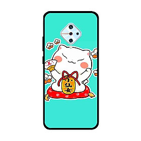 Ốp Lưng in cho Vivo S1 Pro/ Vivo V17 Mẫu Mèo May Mắn 5 - Hàng Chính Hãng