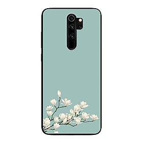 Ốp Lưng in cho Xiaomi Redmi Note 8 Pro Mẫu Hoa Khô - Hàng Chính Hãng
