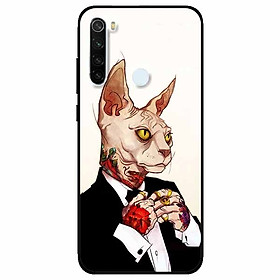 Ốp lưng dành cho Xiaomi Redmi Note 8 mẫu Mèo Tatto