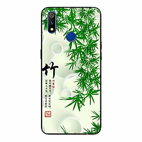 Ốp lưng in cho Realme 3 Tranh Nền Tre