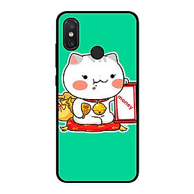 Ốp lưng cho Xiaomi Redmi Note 6 Pro mèo 84 - Hàng chính hãng