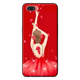 Ốp in cho Oppo A3s Cô Gái Múa - Hàng chính hãng