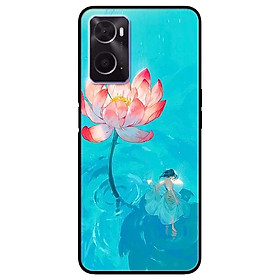 Ốp lưng dành cho Oppo A16K - Oppo A36 / A76 - Oppo Reno 7z 5G mẫu Thiếu Nữ Và Sen