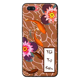 Ốp in cho Oppo A3s Cá Koi Thổ - Hàng chính hãng
