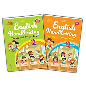 Sách - bo English Handwriting - Vở tập viết tiếng anh lớp 2 (2 cuốn) - Minh Thắng