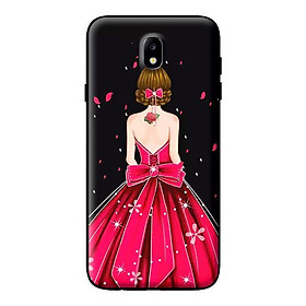 Ốp in cho Samsung Galaxy J7 Plus  Cô Gái Xăm Hoa - Hàng chính hãng