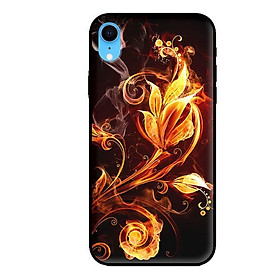 Ốp lưng cho iPhone XR  Hoa Lửa - Hàng chính hãng