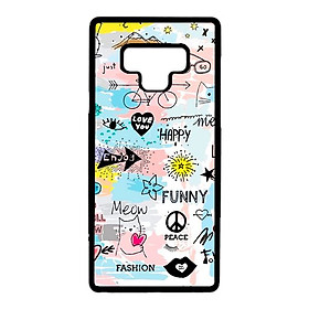Ốp lưng cho Samsung Galaxy Note 9 nền 019 - Hàng chính hãng