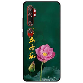 Ốp lưng dành cho Xiaomi Mi Note 10 - Mi Note 10 Pro - mẫu Sen Từ Bi Hỷ Xả