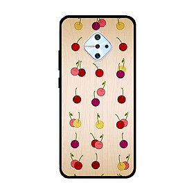Ốp Lưng in cho Vivo S1 Pro/ Vivo V17 Mẫu Anh Đào - Hàng Chính Hãng