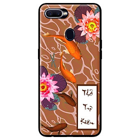 Ốp in cho Oppo A7 Cá Koi Thổ - Hàng chính hãng