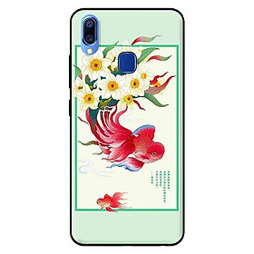 Ốp in cho Vivo Y95 Cá Ba Đuôi Đỏ - Hàng chính hãng