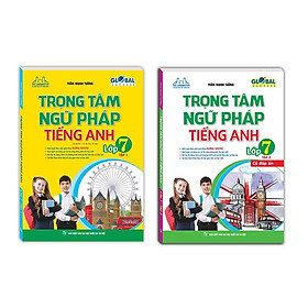 Sách - Global Success - Trọng Tâm Ngữ Pháp Tiếng Anh Lớp 7 - Combo 2 Tập - Minh Thắng