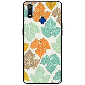 Ốp lưng dành cho Realme 3 - Realme 3 Pro - Realme 5 / 5s / 5i / 6i / 6i - Realme 5 Pro mẫu Họa Tiết Lá Phong