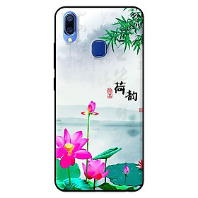 Ốp in cho Vivo Y91 Sen Hồng - Hàng chính hãng