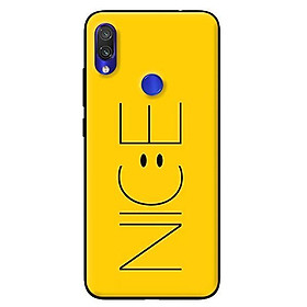 Ốp lưng in cho Xiaomi Redmi Note 7 mẫu NICE - Hàng chính hãng