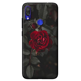 Ốp lưng in cho Xiaomi Redmi Note 7 mẫu Hoa Hồng Đỏ - Hàng chính hãng