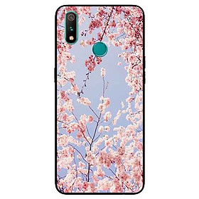 Ốp Lưng in cho Realme 3 Pro Mẫu Hoa Đào - Hàng Chính Hãng