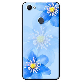 Ốp in cho Oppo F5 Hoa Lan Xanh - Hàng chính hãng