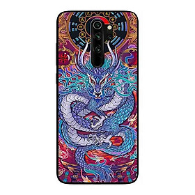 Ốp Lưng in cho Xiaomi Redmi Note 8 Pro Mẫu 12 Con Giáp Thìn - Hàng Chính Hãng