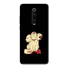 Ốp Lưng in cho Xiaomi Redmi K20 Mẫu Chú Cún Ba Đầu - Hàng Chính Hãng