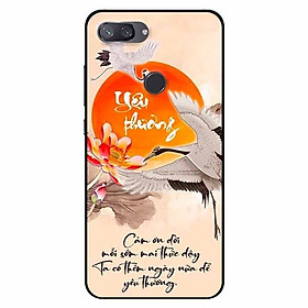 Ốp lưng in cho Xiaomi Mi 8 Lite Mẫu Yêu Thương