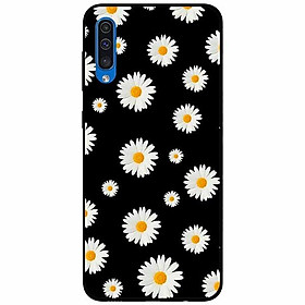 Ốp lưng in cho Samsung A50 Mẫu Hoạ Tiết Hoa Cúc