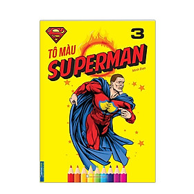 Sách - Tô Màu Superman - Tập 3 - Minh Thắng
