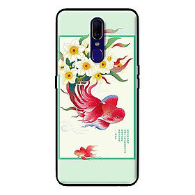 Ốp in cho Oppo F11 Cá Ba Đuôi Đỏ - Hàng chính hãng