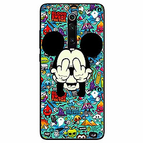 Ốp lưng in cho K20, K20 Pro, Mi 9T Mẫu Chuột Che Mắt