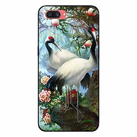Ốp lưng in cho Oppo A3s Cặp Đôi Hạc