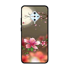 Ốp Lưng in cho Vivo S1 Pro/ Vivo V17 Mẫu Ánh Trăng Hoa Đào - Hàng Chính Hãng