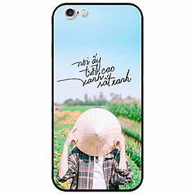 Ốp lưng in cho Iphone 6 Plus/ 6s Plus Mẫu Lấy Nón