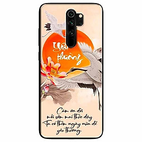 Ốp lưng in cho Redmi Note 8 Pro Mẫu Yêu Thương