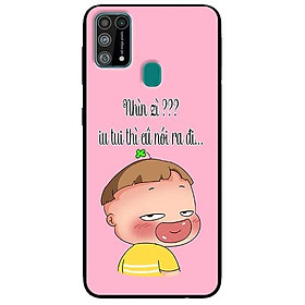 Ốp lưng dành cho Samsung Galaxy M31 mẫu Yêu Quỳnh Đi