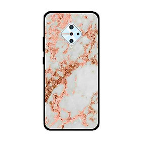 Ốp Lưng in cho Vivo S1 Pro/ Vivo V17 Mẫu Nền Đá Hoa 3 - Hàng Chính Hãng