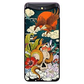 Ốp in cho Oppo Find X Rắn Đại Bàng - Hàng chính hãng