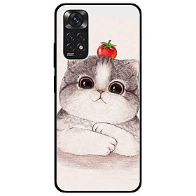 Ốp lưng dành cho Xiaomi Redmi Note 11 4G - Mèo Và Cà