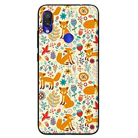 Ốp lưng in cho Xiaomi Redmi Note 7 mẫu Họa Tiết Hồ Ly - Hàng chính hãng