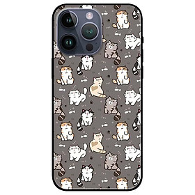 Ốp lưng dành cho Iphone 14 - Iphone 14 Plus - Iphone 14 Pro - Iphone 14 Pro Max - Họa Tiết Mèo Xám