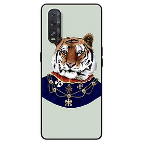 Ốp lưng dành cho Oppo Find X2 mẫu Lão Hổ
