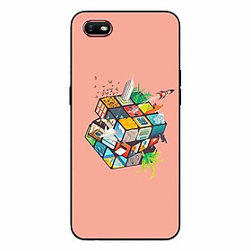 Ốp lưng in cho Realme 2 Rubik Cube