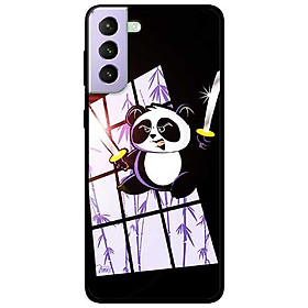 Ốp lưng dành cho Samsung Galaxy S21 mẫu Gấu Cầm Gươm