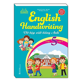 Sách - Vở Tập Viết Tiếng Anh Lớp 5 - Tập 1 - Minh Thắng