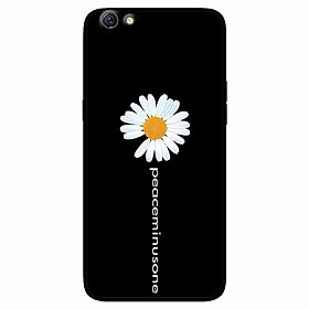 Ốp lưng in cho Oppo F3 Mẫu Cúc Chữ Dài