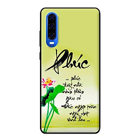 Ốp lưng in cho Huawei P30 mẫu Phúc - Hàng chính hãng