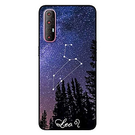 Ốp lưng dành cho Oppo Reno 3 Pro mẫu Cung Hoàng Đạo - Leo