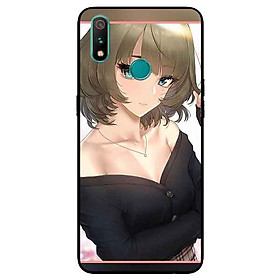 Ốp Lưng in cho Realme 3 Pro Mẫu Cô Gái cá Tính 2 - Hàng Chính Hãng