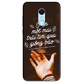 Ốp lưng in cho Redmi Note 5 ( Redmi 5 Plus) Mẫu Hẹn Một Mai
